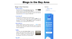 Desktop Screenshot of bayblog.net